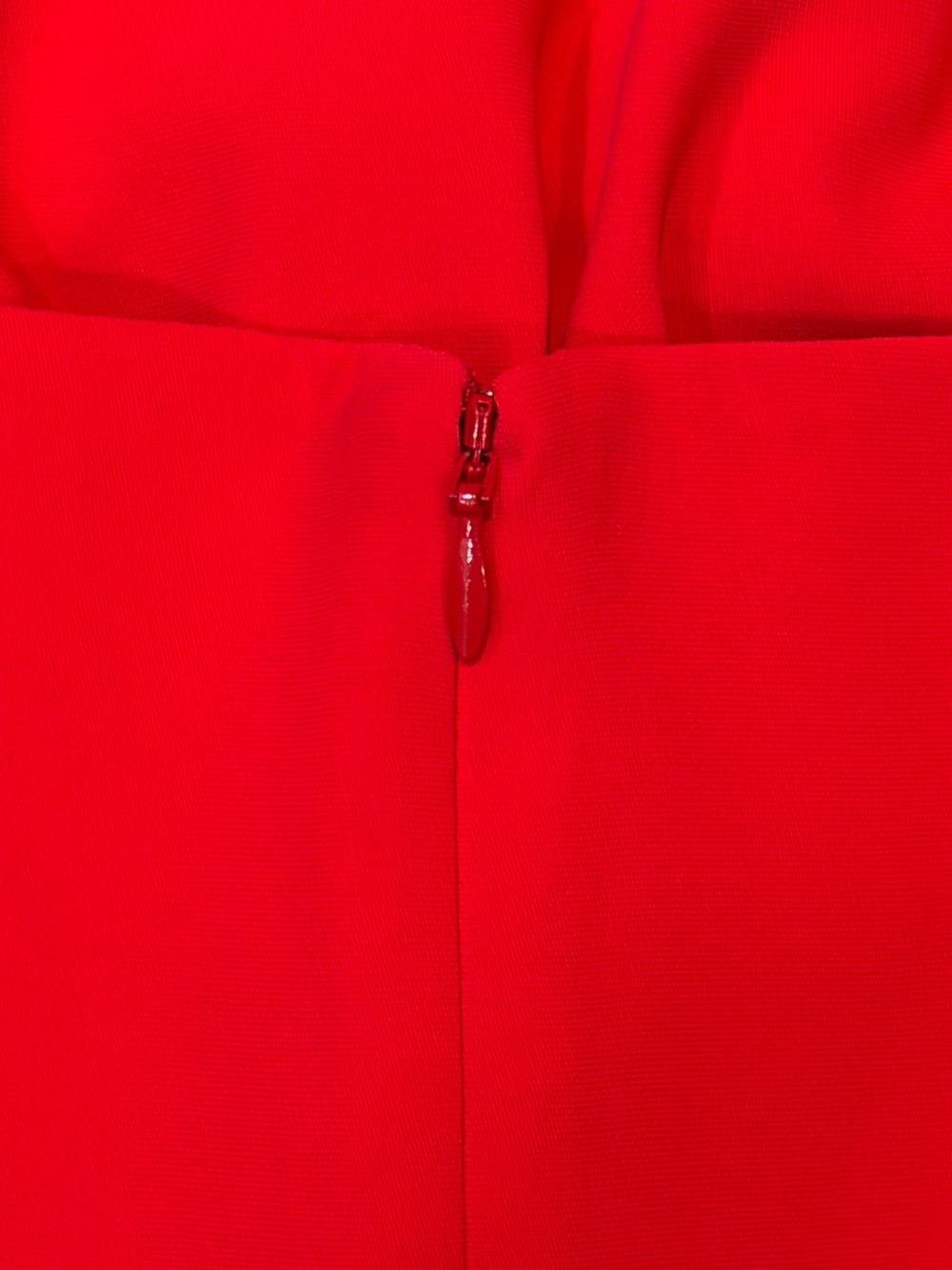 Revolve AMANDA UPRICHARD Selene Liptick Red Belted Ruffle Mini Dress Size M - Picture 10 of 12